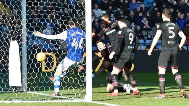 Lewis Grabban scores