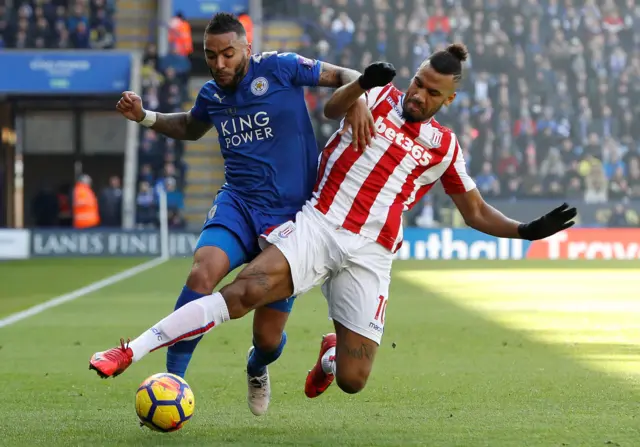 Danny Simpson Eric Maxin Choupo-Moting