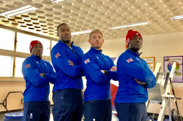 GB four-man bobsleigh