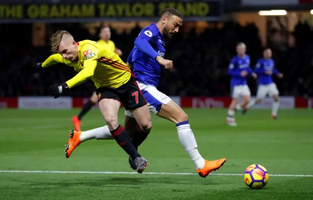 Cenk Tosun Gerard Deulofeu