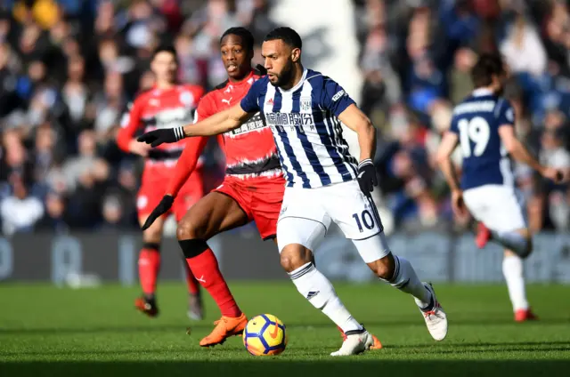 West Brom's Matt Phillips