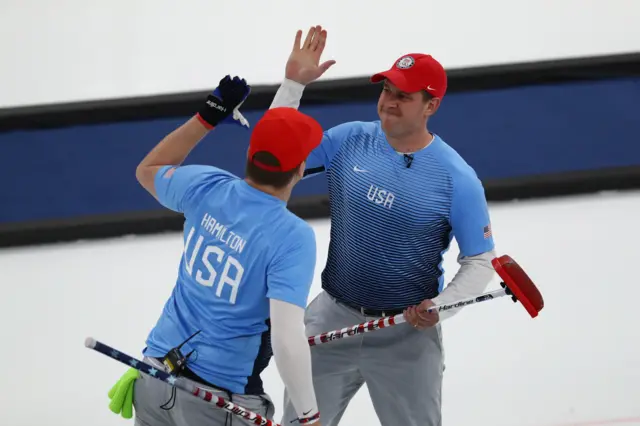 USA men's curling team