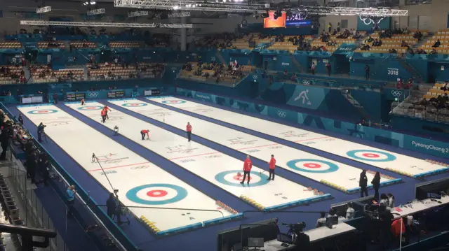 Curling arena