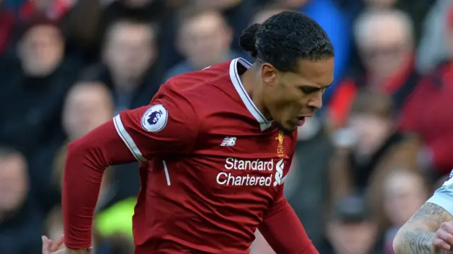 Liverpool's Virgil van Dijk