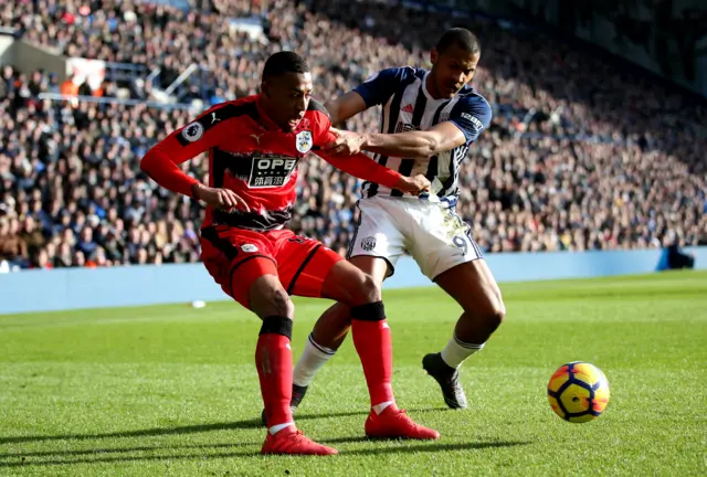 West Brom's Jose Salomon Rondon