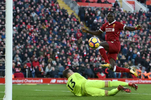 Liverpool's Sadio Mane