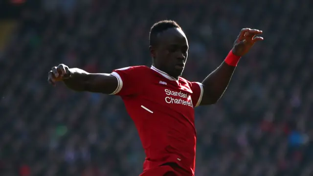 Liverpool's Sadio Mane