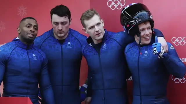 GB bobsleigh team