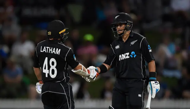 Tom Latham and Ross Taylor