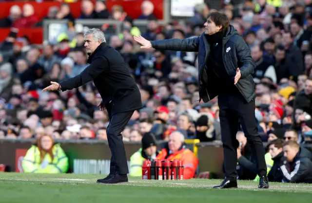 Jose Mourinho Antonio Conte