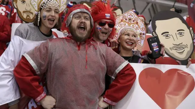 Russian fans