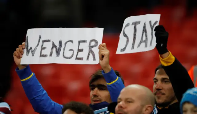 Wenger stay sign