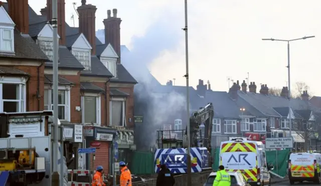 Hinckley Road this morning