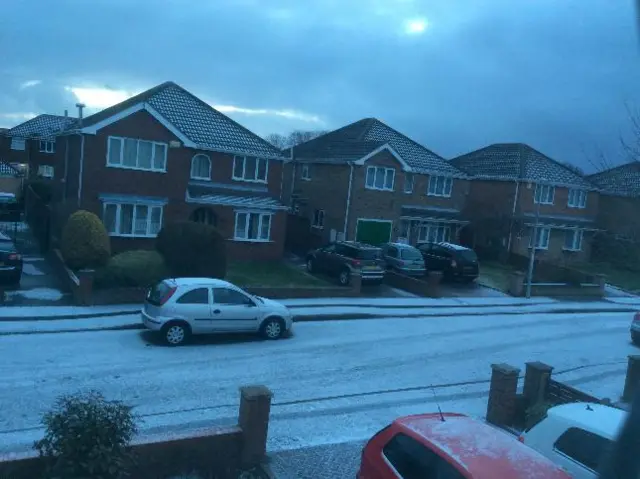 Snow in Scartho