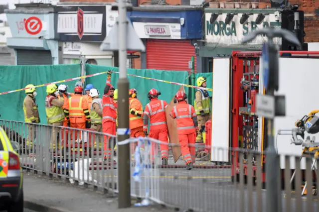 Hinckley Road explosion site