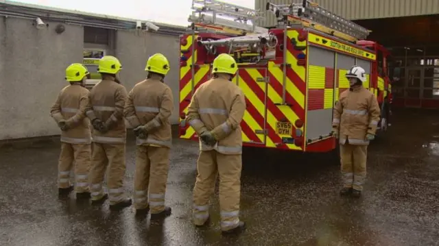 Scottish Fire and Rescue Service staff