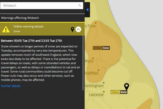 Met Office map