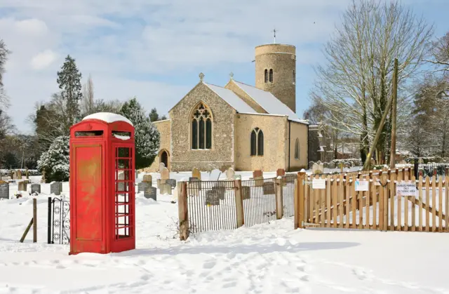 Snow in Gissing