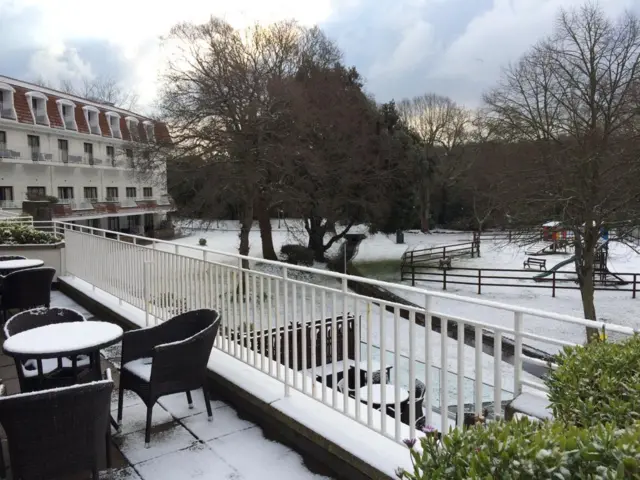Guernsey snow
