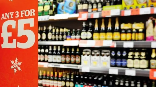 The measure is largely aimed at cheap, high-strength alcohol in supermarkets and off-licenses