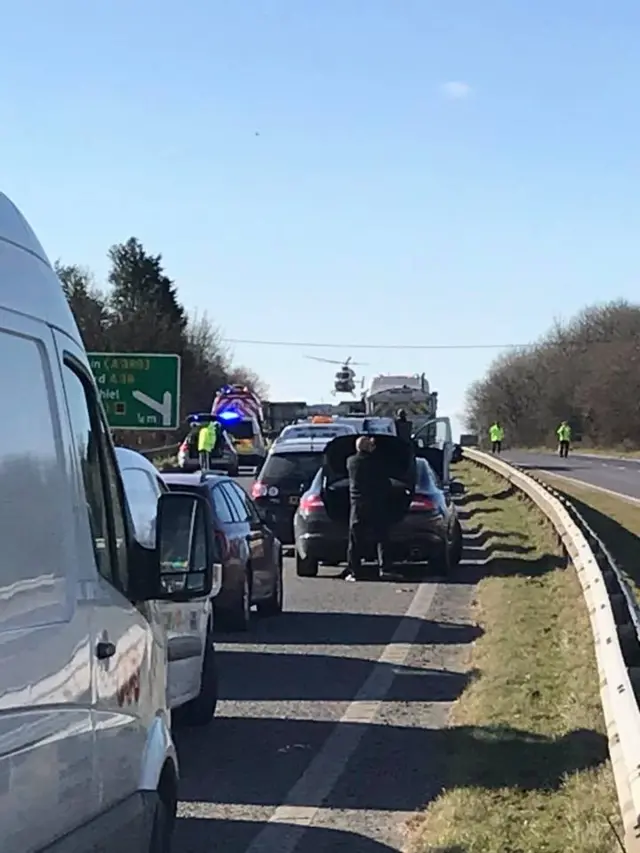 Crash on the A30