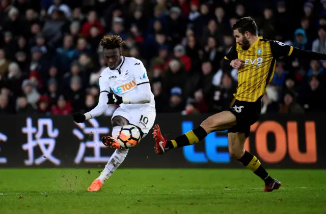 Tammy Abraham shot