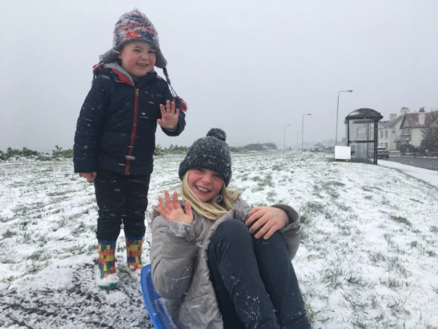 snow in guernsey