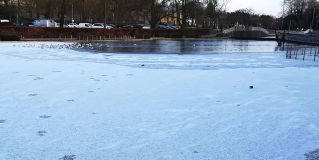 Lake at Water Gardens