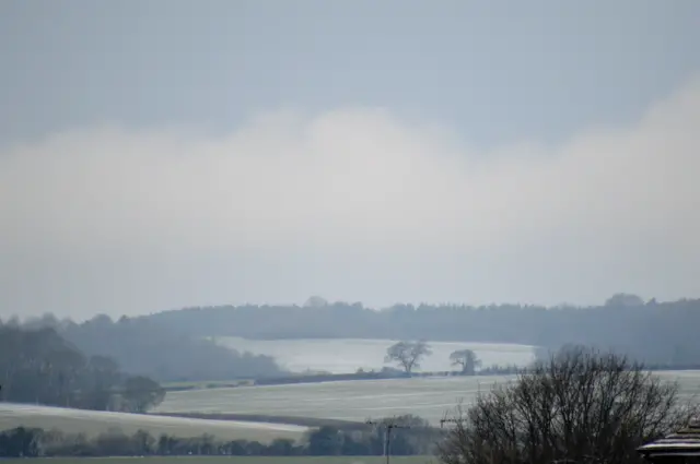 Snow in Hitchin