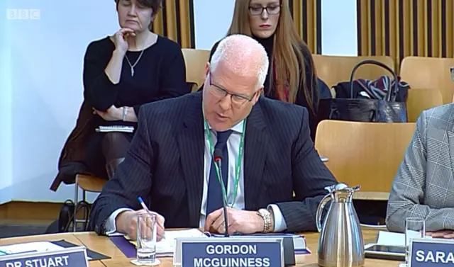 Gordon McGuinness from Skills Development Scotland