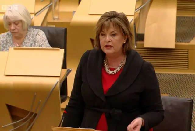 Tourism Secretary Fiona Hyslop