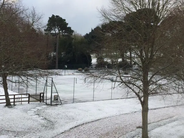 Guernsey snow