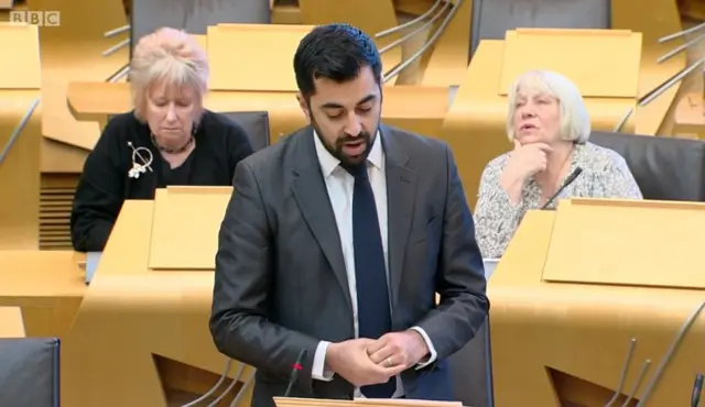 Transport Minister Humza Yousaf