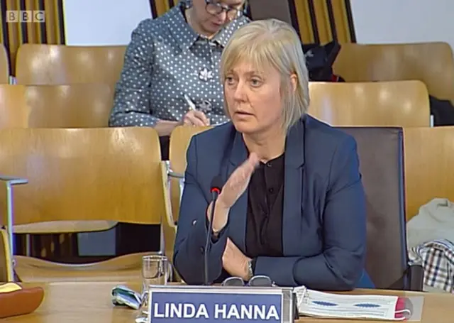 Linda Hanna from Scottish Enterprise