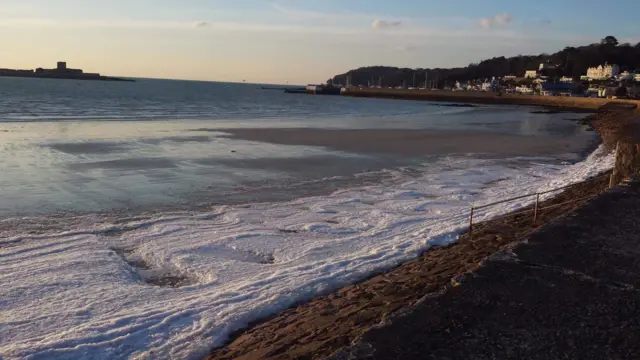 St Aubin beach, Jersey