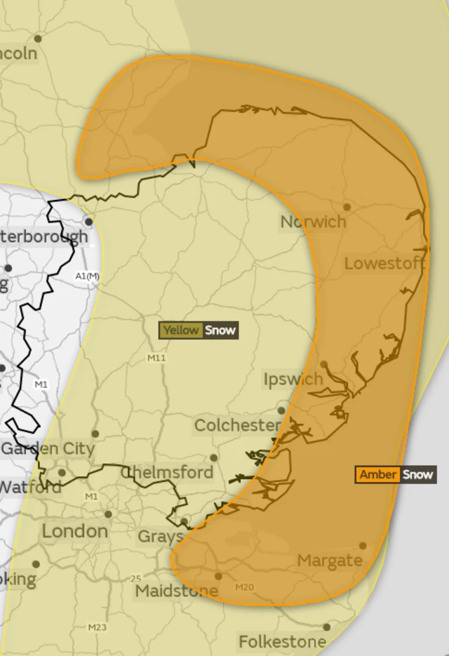 Met Office graphic