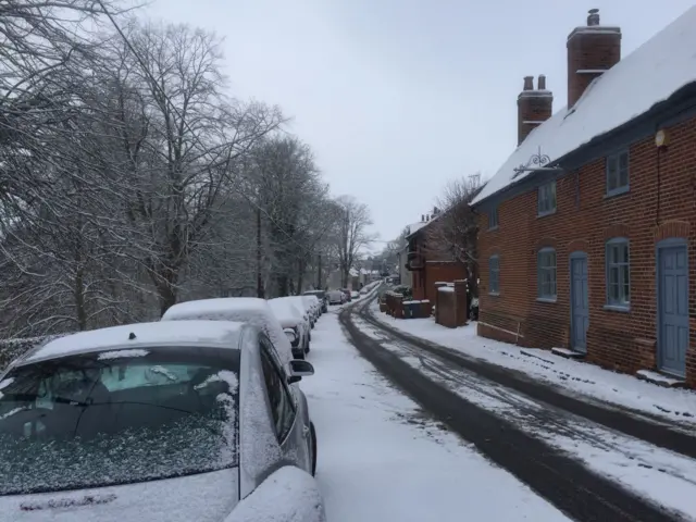 snow in suffolk