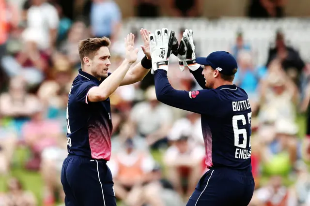 Chris Woakes and Jos Buttler