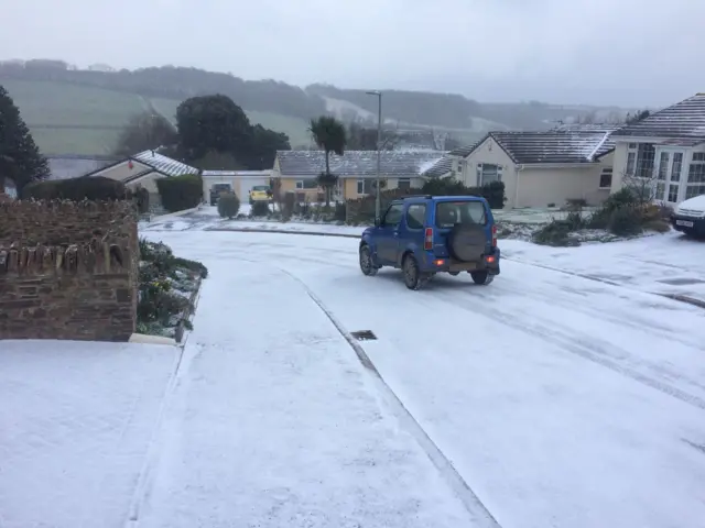 Snow in Chillington