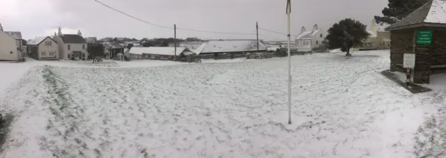 Snow in East Prawle