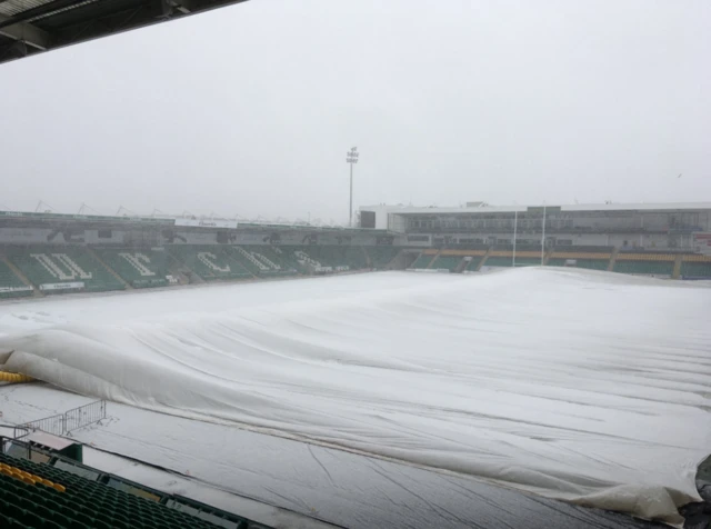 A snowy Franklin's Gardens