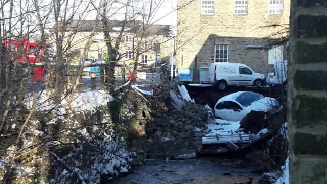 Bridge collapse