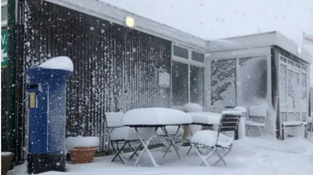 Alderney snow