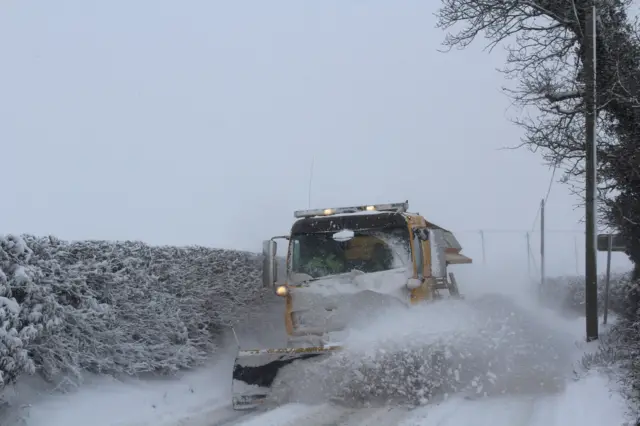 Snow plough