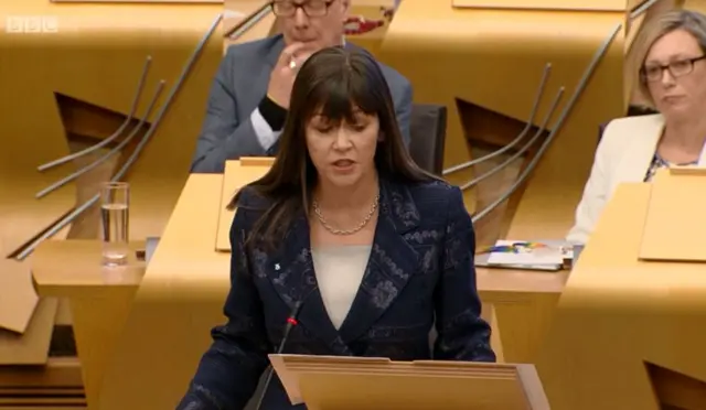 SNP MSP Clare Haughey