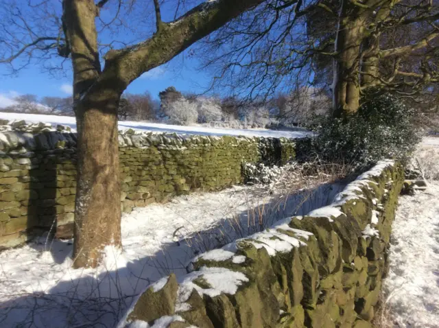 Crich snow