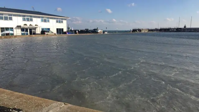 Guernsey model yacht pond