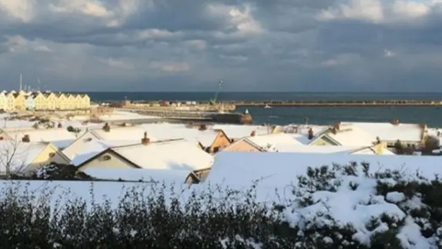 Alderney snow
