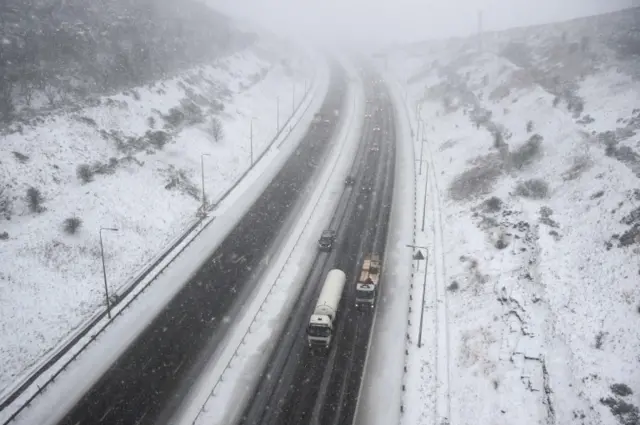 M62 motorway