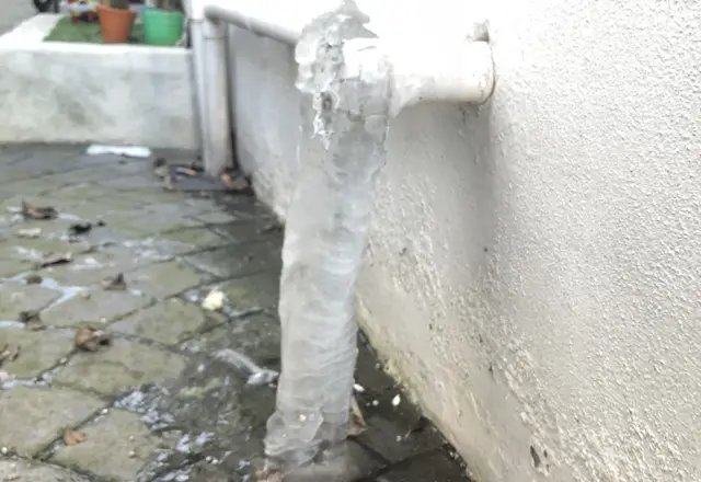 Tap frozen, Jersey